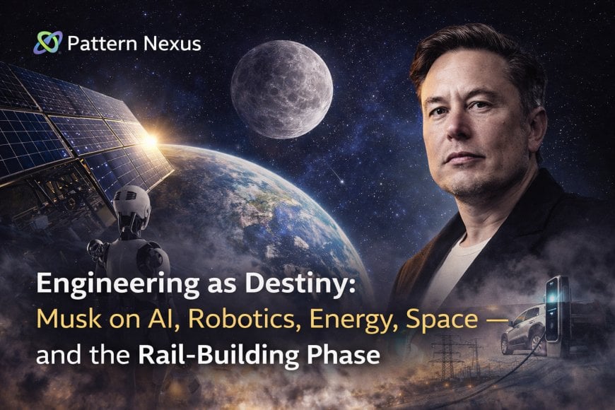 Engineering as Destiny: Musk on AI, Robotics, Energy, Space — and the Rail-Building Phase