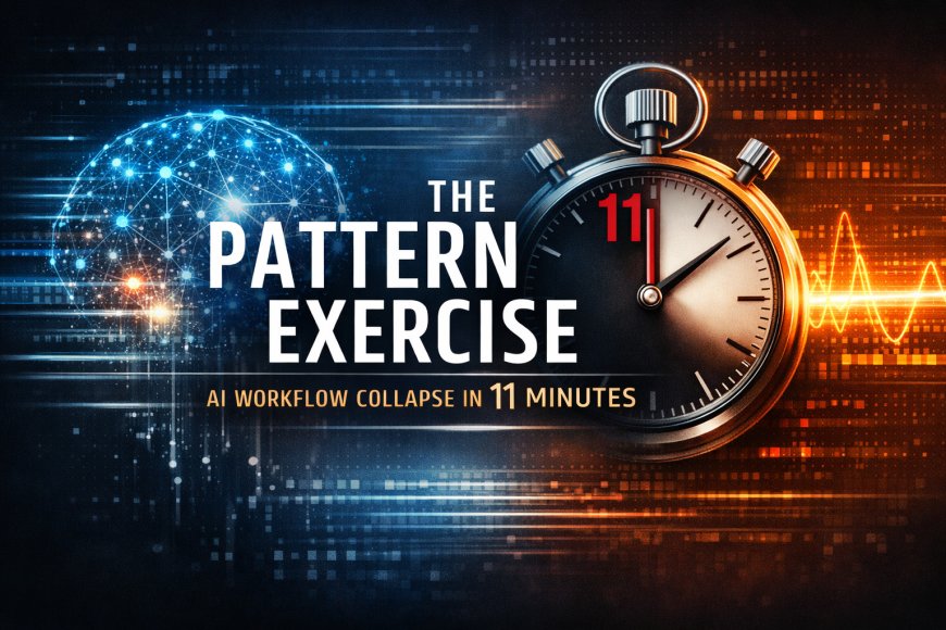 The Pattern Exercise: AI Workflow Collapse in 11 Minutes