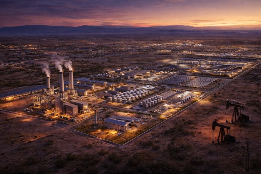 West Texas private-grid power campus for hyperscale AI