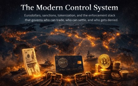 The Modern Control System: Eurodollars, Sanctions, Tokenization, and the Enforcement Stack