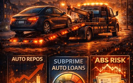 Auto Repos Are the New Foreclosures: The Household Stress Signal the Market Keeps Ignoring