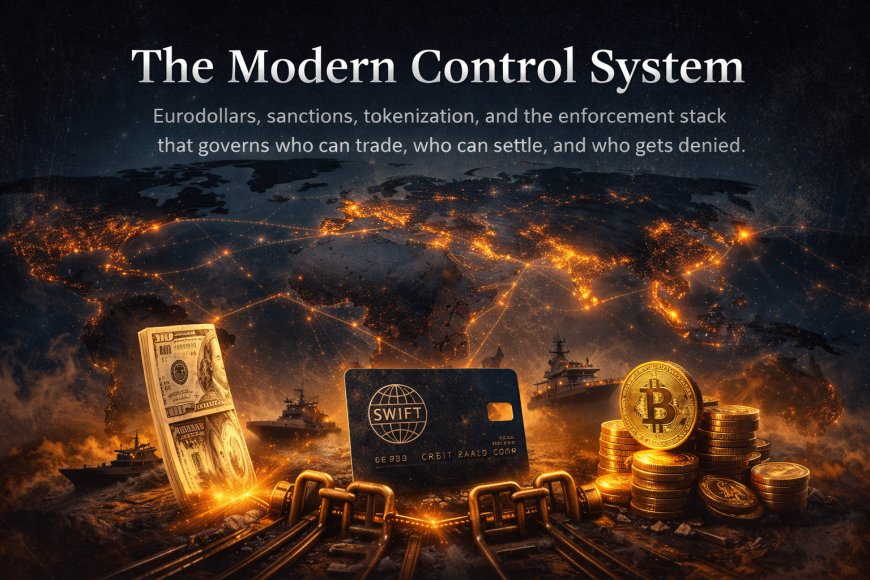 The Modern Control System: Eurodollars, Sanctions, Tokenization, and the Enforcement Stack