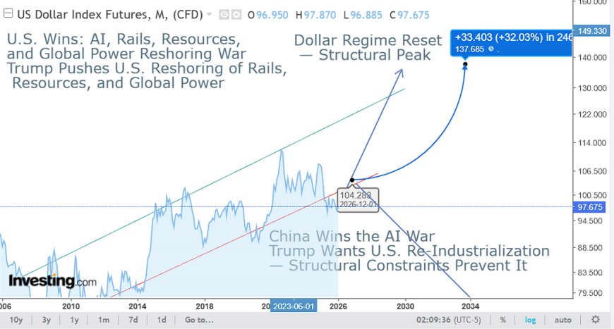 Annotated DXY chart with regime reset arcs