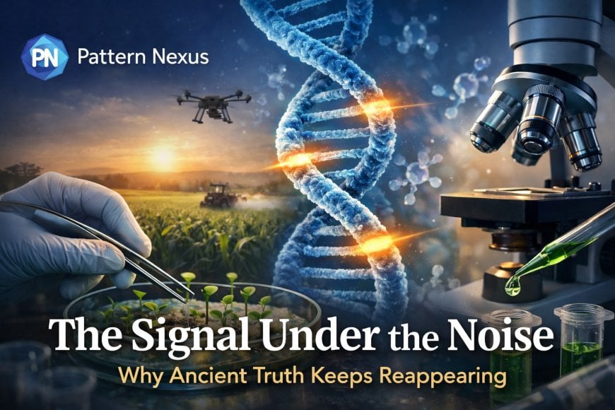 The Signal Under the Noise: The Perennial Pattern and the Modern Machine