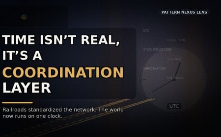 Time Isn’t Real, It’s a Coordination Layer: Why the World Still Pretends Time Zones Are Natural