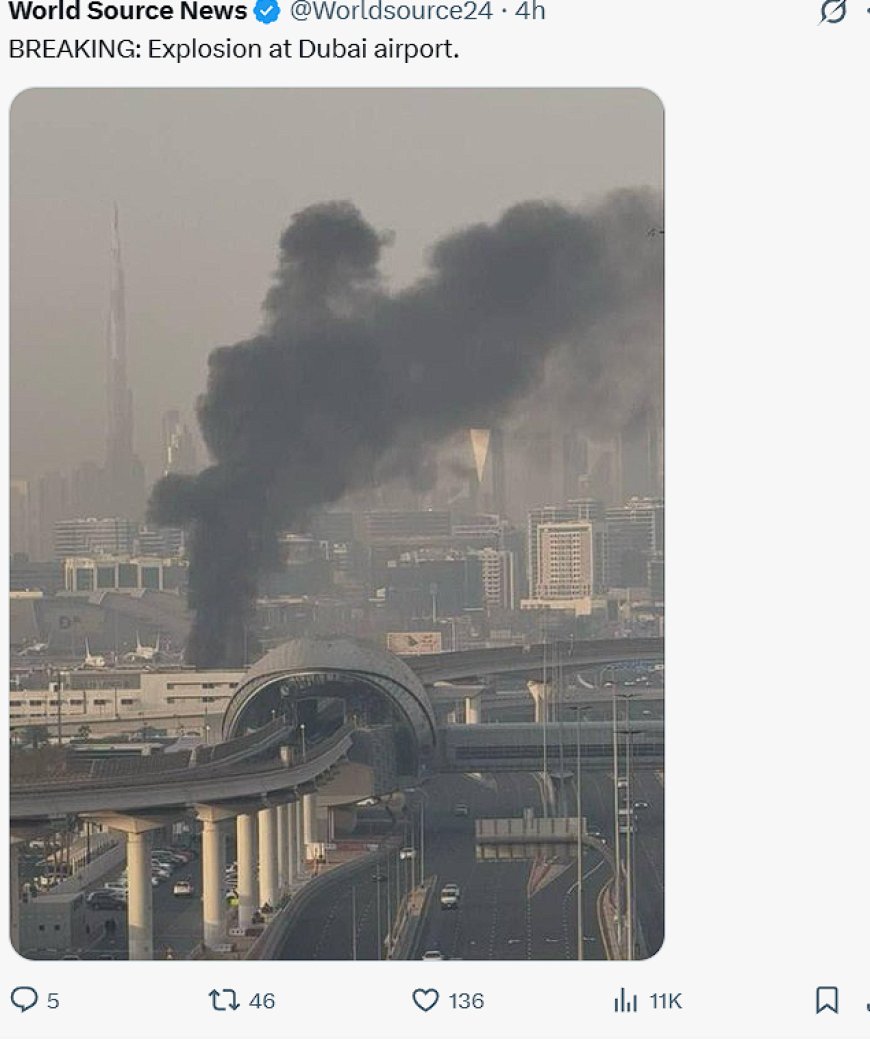 Urban skyline under haze and smoke