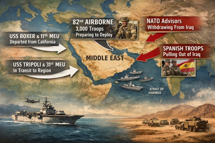 Pattern Nexus hero image showing recent Middle East force-posture changes