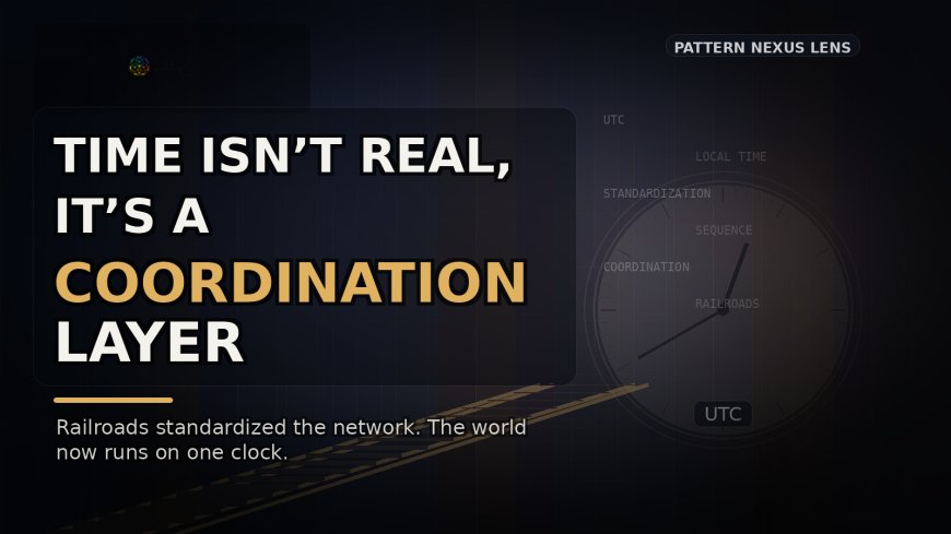 Time Isn’t Real, It’s a Coordination Layer: Why the World Still Pretends Time Zones Are Natural