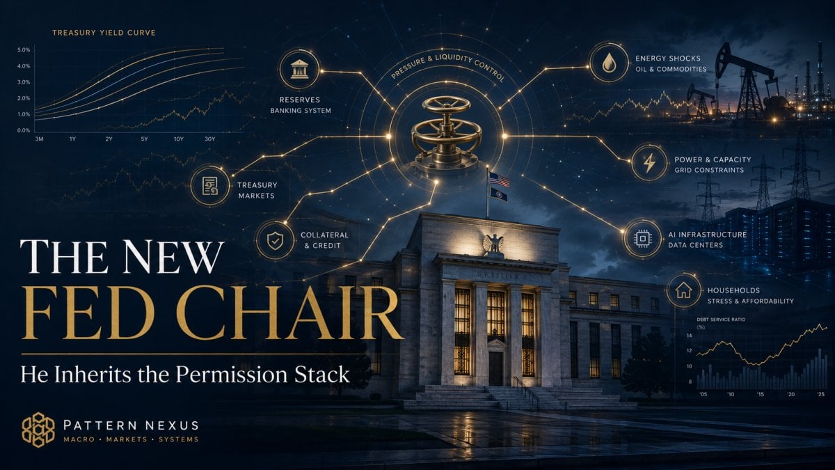 The New Fed Chair Does Not Inherit an Economy. He Inherits the Permission Stack.