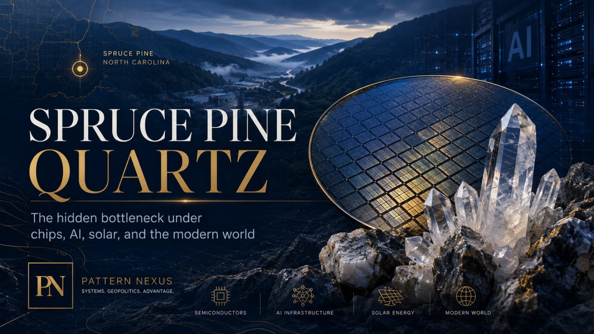 Spruce Pine Quartz: The Hidden Bottleneck Under Chips, AI, Solar, and the Modern World