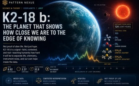 K2-18 b: The Planet That Shows How Close We Are to the Edge of Knowing