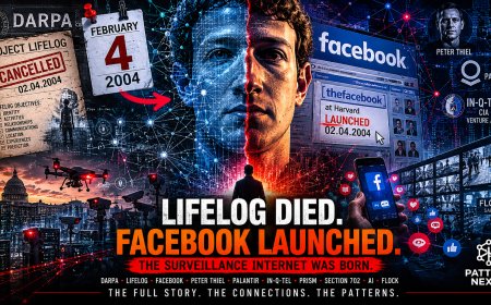 LifeLog Died. Facebook Launched. The Surveillance Internet Was Born.