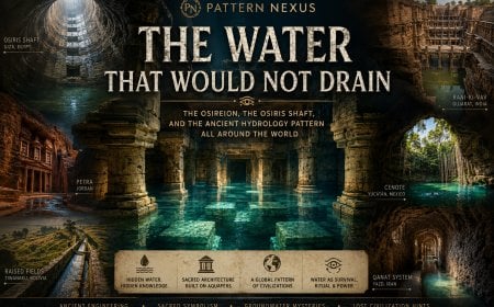 The Water That Would Not Drain: The Osireion, the Osiris Shaft, and the Ancient Hydrology Pattern Hiding Under Civilization