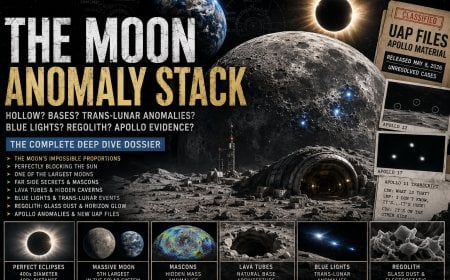The Moon Is Not Just a Rock: The Lunar Anomaly Stack, Apollo UAP Files, and the Far-Side Base Question