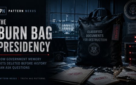 The Burn Bag Presidency: How Government Memory Gets Deleted Before History Can Ask Questions