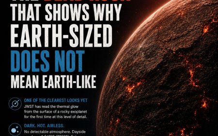 LHS 3844 b: The Dead Rock That Shows Why Earth-Sized Does Not Mean Earth-Like