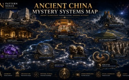 Ancient China Was Not Isolated: Megaliths, Mercury Rivers, Quantum Pigments, and the Pattern Layer Nobody Wants to Connect