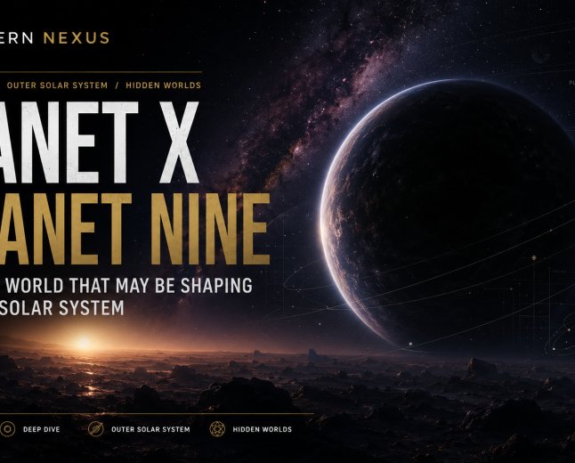 Planet X / Planet Nine: The Hidden World That May Be Shaping the Outer Solar System
