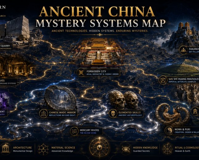 Ancient China Was Not Isolated: Megaliths, Mercury Rivers, Quantum Pigments, and the Pattern Layer Nobody Wants to Connect
