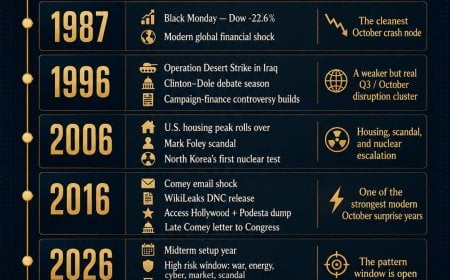 The Sixes Are Never Good: Q3, October Surprises, and the Pattern Window Opening in 2026