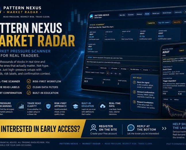 Pattern Nexus Market Radar: What the Trading App Does, Why It Exists, and What Comes Next