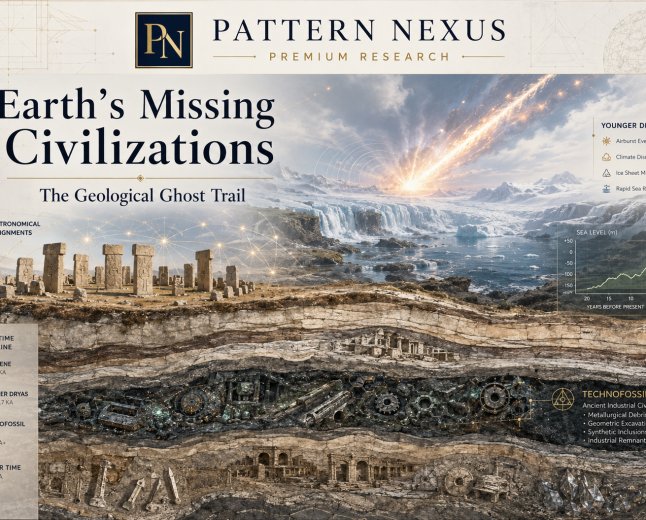 Earth’s Missing Civilizations: The Silurian Hypothesis, Younger Dryas Shock, and the Ghost Trail of Human Deep Time
