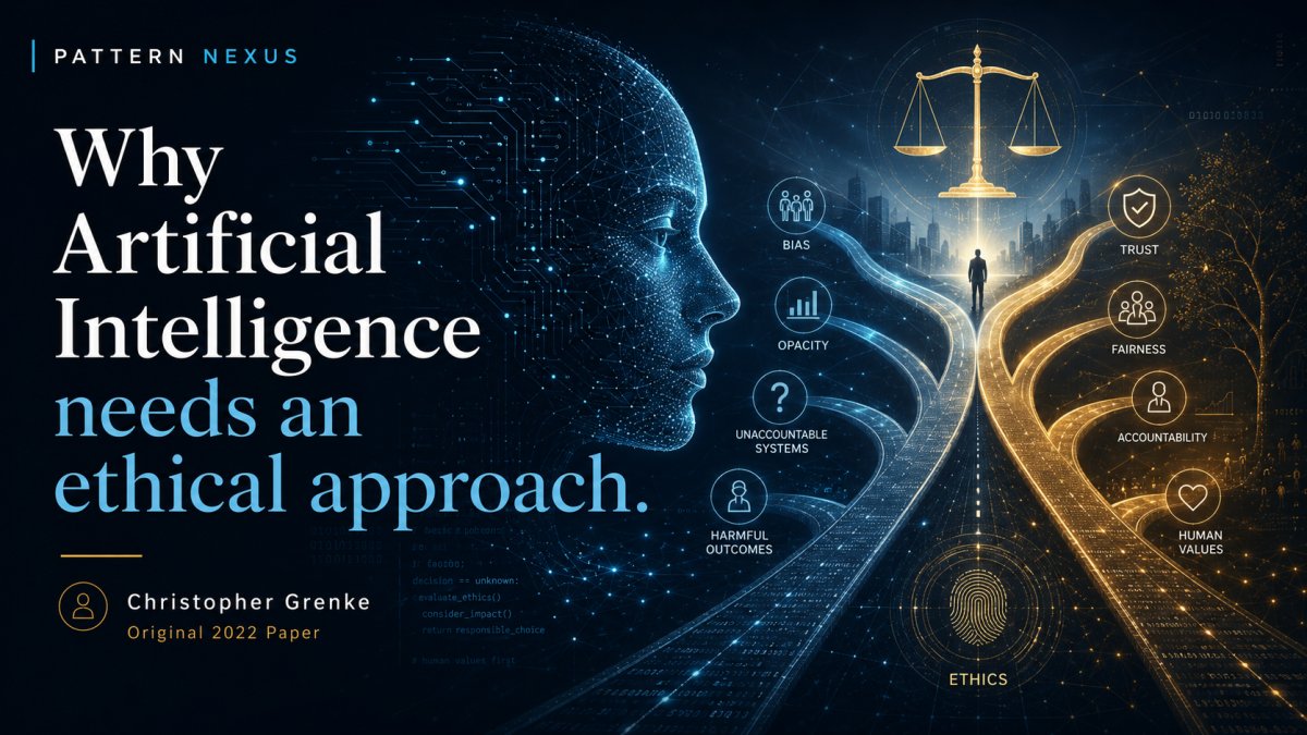 Why Artificial Intelligence needs an ethical approach.