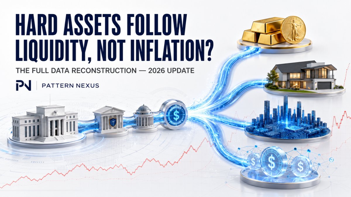 Hard Assets Follow Liquidity, Not Inflation? The Full Data Reconstruction — 2026 Update