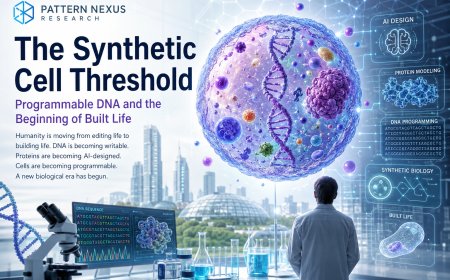 The Synthetic Cell Threshold: Programmable DNA and the Beginning of Built Life