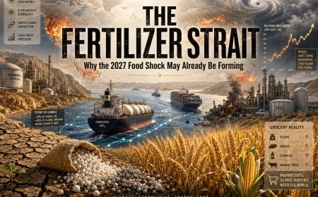 The Fertilizer Strait: Why the 2027 Food Shock May Already Be Forming