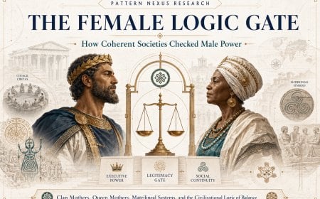 The Female Logic Gate: How Coherent Societies Checked Male Power