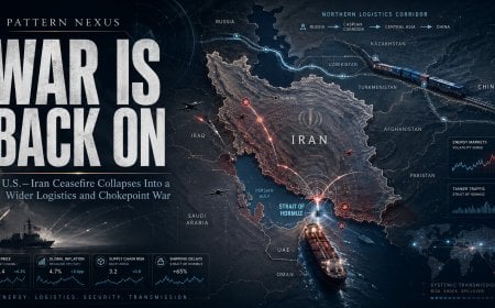 War Is Back On: The U.S.–Iran Ceasefire Has Collapsed Into a Wider Logistics and Chokepoint War