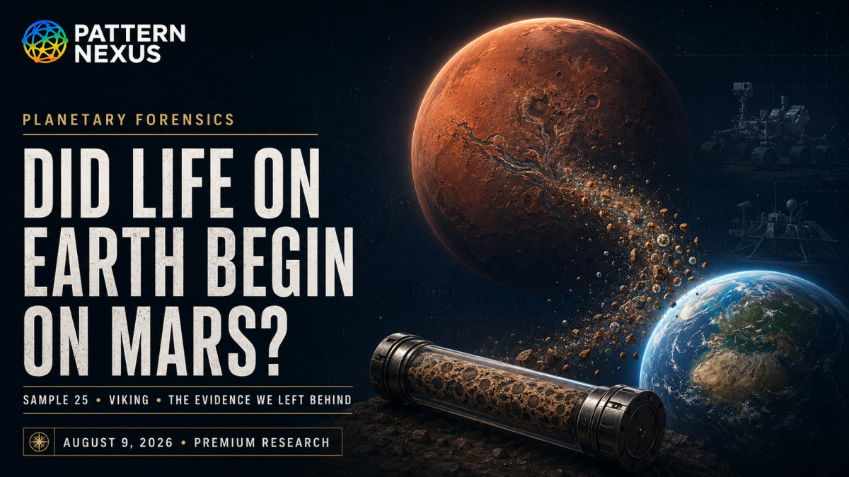 Did Life on Earth Begin on Mars? Sample 25, Viking, and the Evidence We Left Behind