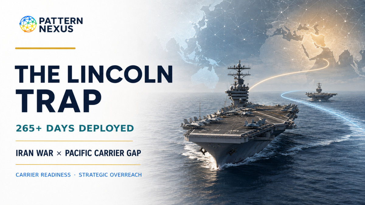 The Lincoln Trap: 265+ Days Deployed, an Indefinite Iran War, and a Carrier Gap in the Pacific