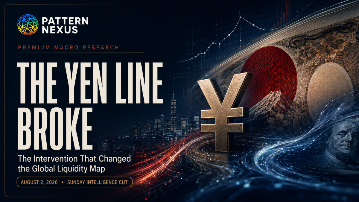 The Yen Line Broke: The Intervention That Changed the Global Liquidity Map