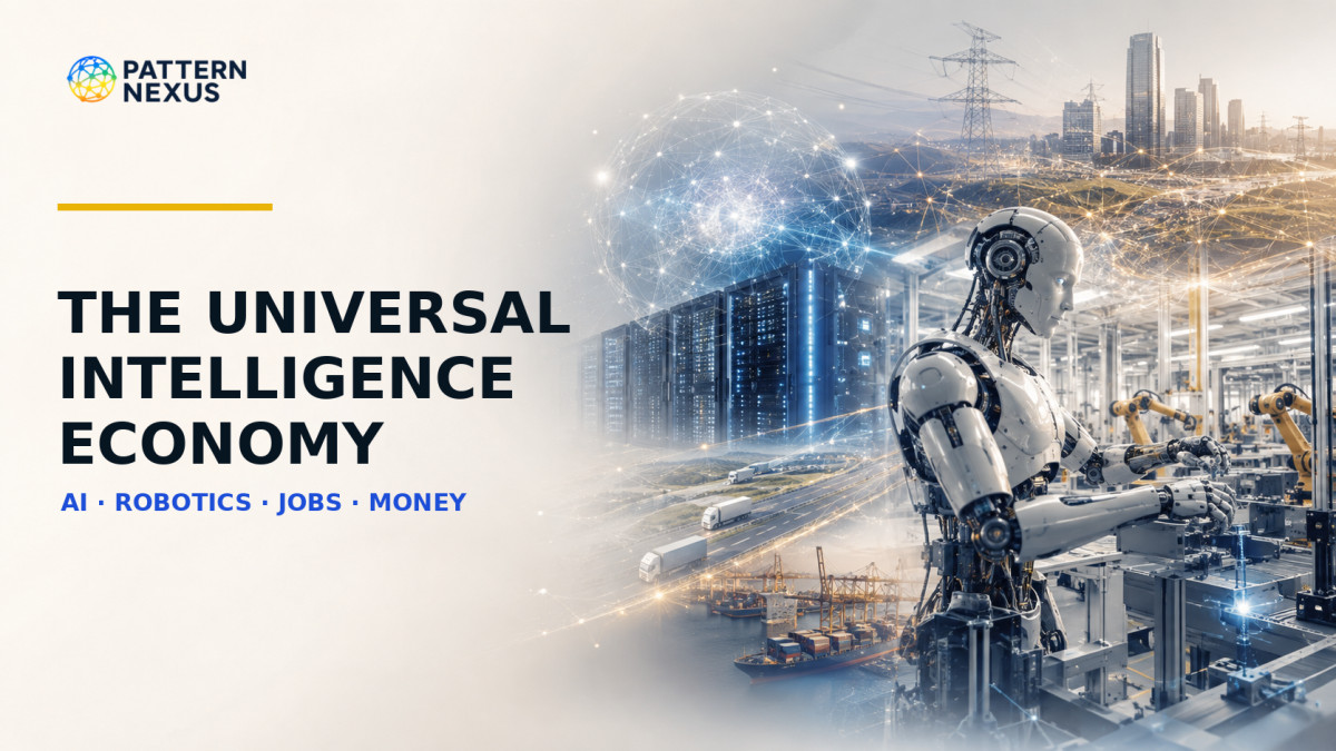 The Universal Intelligence Economy: AI, Robotics, Jobs, Money, and the 2030–2035 Transition