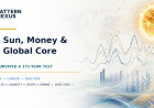 The Sun, Money and the Global Core: What Survived a 375-Year Test