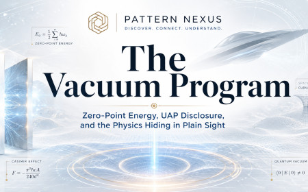 The Vacuum Program: Zero-Point Energy, UAP Disclosure, and the Physics Hiding in Plain Sight