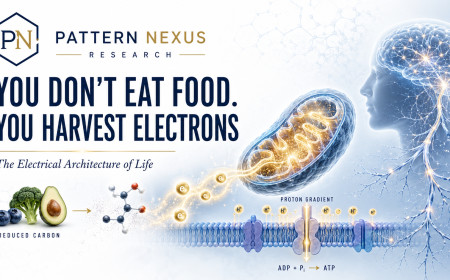 You Don't Eat Food. You Harvest Electrons: The Electrical Architecture of Life