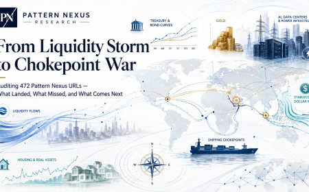 From Liquidity Storm to Chokepoint War: Auditing 472 Pattern Nexus URLs — What Landed, What Missed, and What Comes Next