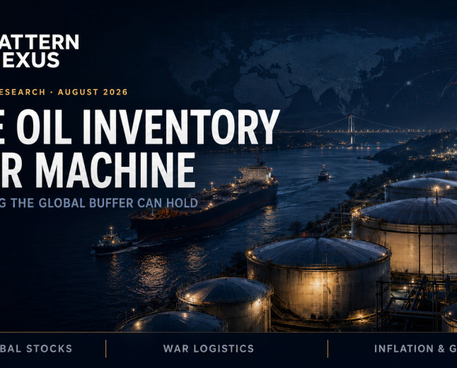 The Oil Inventory War Machine: How Long the Global Buffer Can Hold