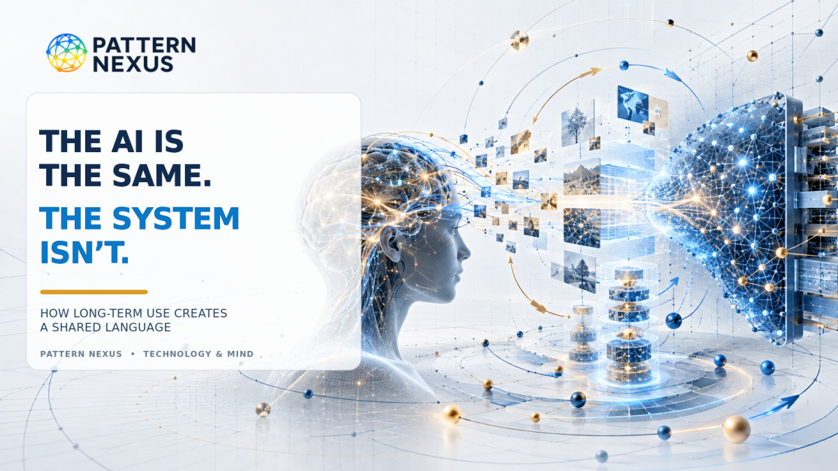 The AI Is the Same. The System Isn’t: How Long-Term Use Creates a Shared Language