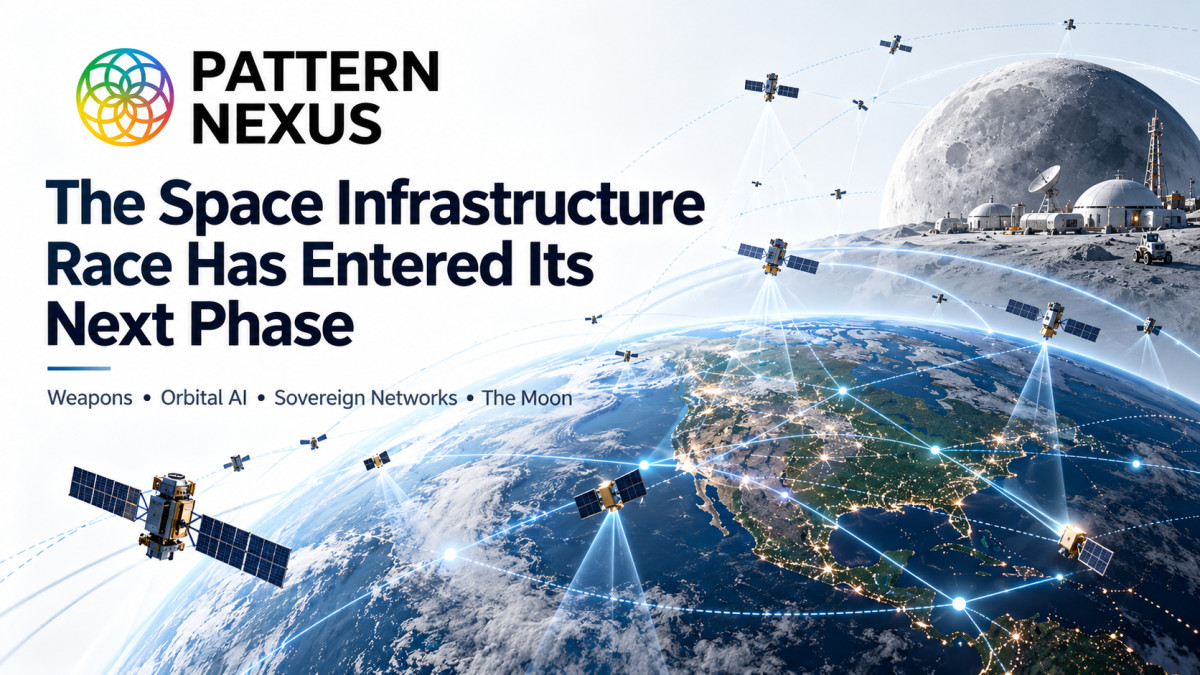 The Space Infrastructure Race Has Entered Its Next Phase: Weapons, Orbital AI, Sovereign Networks, and the Moon