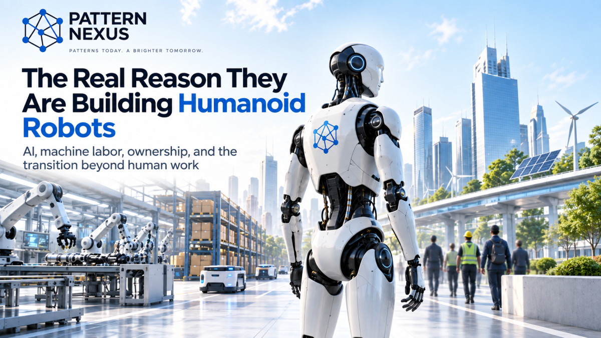 The Real Reason They Are Building Humanoid Robots: The End of Human Labor as the Foundation of the Economy