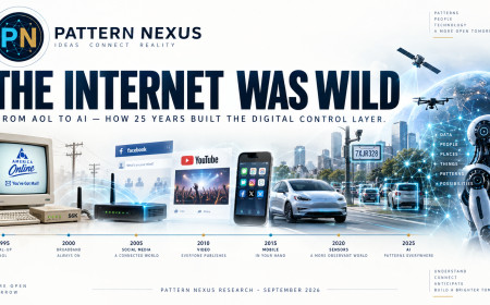 The Internet Was Wild: From AOL to AI, How 25 Years Built the Digital Control Layer