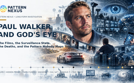 Paul Walker and God’s Eye: The Films, the Surveillance State, the Deaths, and the Pattern Nobody Maps Together