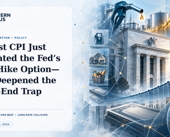 August CPI Just Activated the Fed’s One-Hike Option—and Deepened the Long-End Trap
