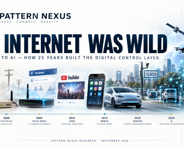The Internet Was Wild: From AOL to AI, How 25 Years Built the Digital Control Layer