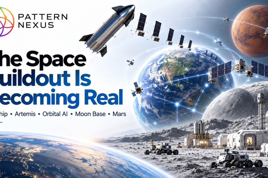 Space Buildout 2026: Starship, Artemis, Orbital AI & Mars — Pattern Nexus
